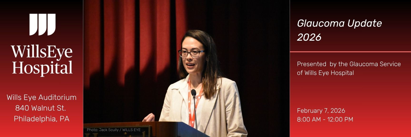 Glaucoma Update 2026: Management of Routine and Complex Glaucoma Cases Banner